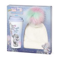 Winter Hat & Travel Mug Me to You Bear Gift Set Extra Image 1 Preview